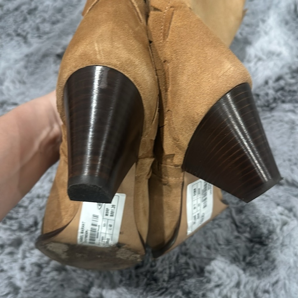 Isabel Marant Tan Suede Boots - Picture 4 of 9